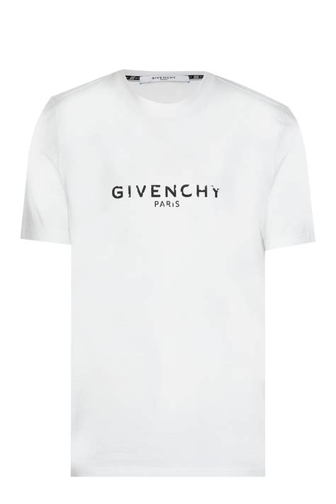 givenchy paris logo shirt|givenchy graphic crewneck t shirt.